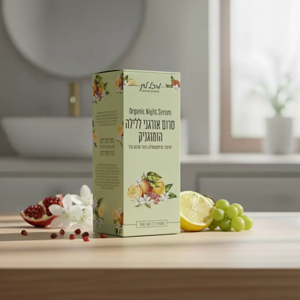 עטיפה לקוסמטיקה ביתית