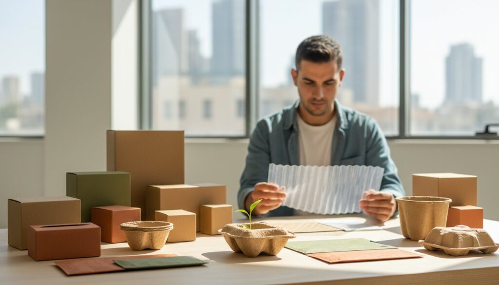 בלוג 6 אריזות אקולוגיות לעסקים המדריך המלא למיתוג ירוק ב 2026 Hero Image