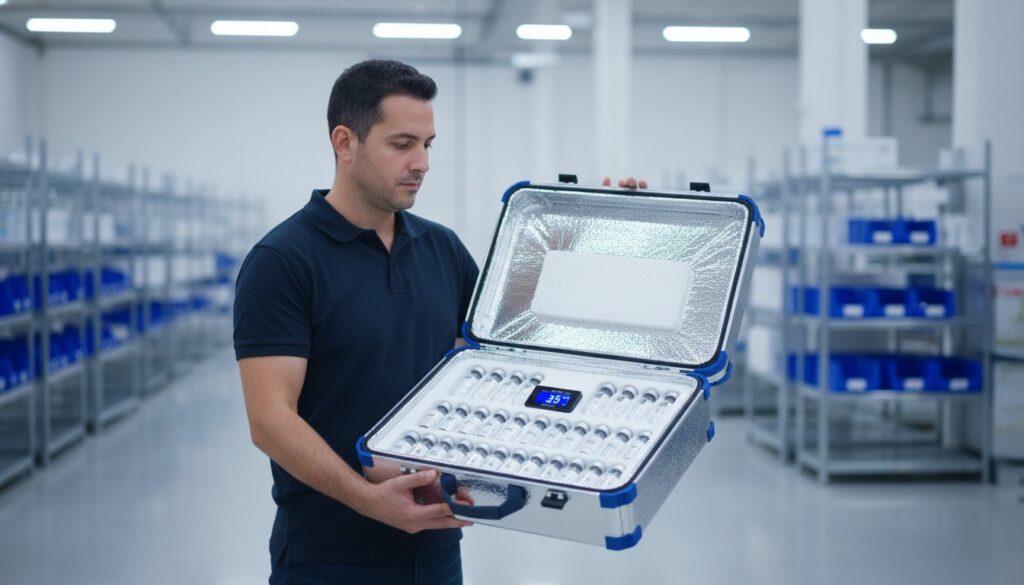 בלוג 16 פתרונות אריזה ולוגיסטיקה בשרשרת קירור המדריך המלא לשמירה על מוצר קר Hero Image