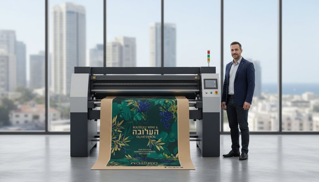 מדפסת דיגיטלית לקרטון גלי: המדריך המלא לפתרונות דפוס מתקדמים 2026